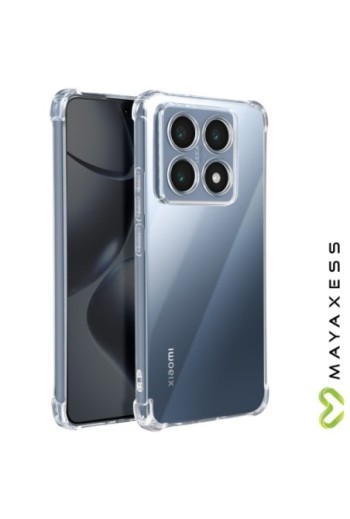 Cover Xiaomi 14T Angoli del paraurti rinforzati Trasparente Mayaxess