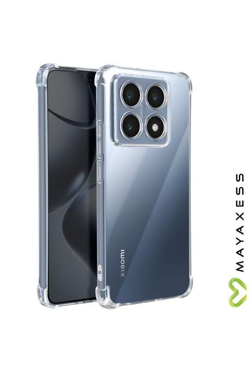 Cover Xiaomi 14T Angoli del paraurti rinforzati Trasparente Mayaxess