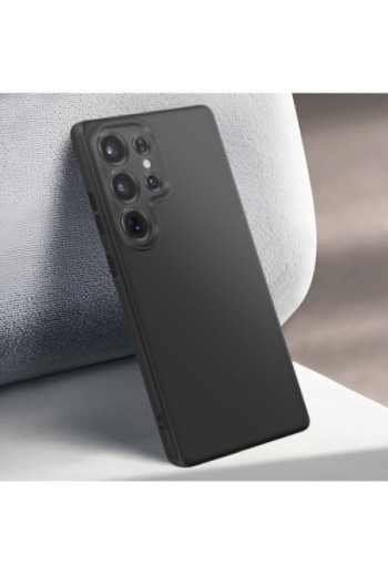 Cover Samsung Galaxy S25 Ultra Protezione opaca Nero