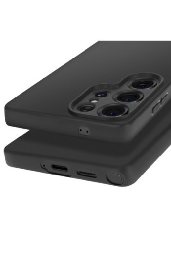 Cover Samsung Galaxy S25 Ultra Protezione opaca Nero