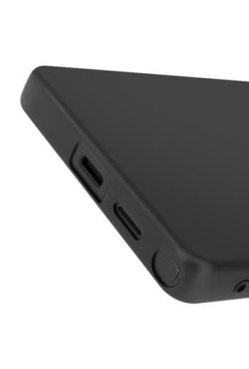 Cover Samsung Galaxy S25 Ultra Semirigido Soft-touch Nero