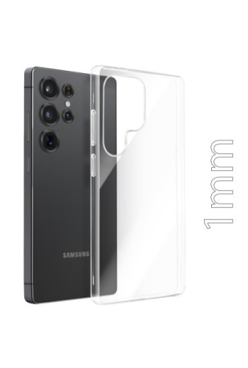Cover Samsung Galaxy S25 Ultra Protezione fine 1 mm Trasparente