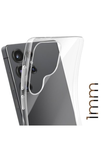 Cover Samsung Galaxy S25 Ultra Protezione fine 1 mm Trasparente