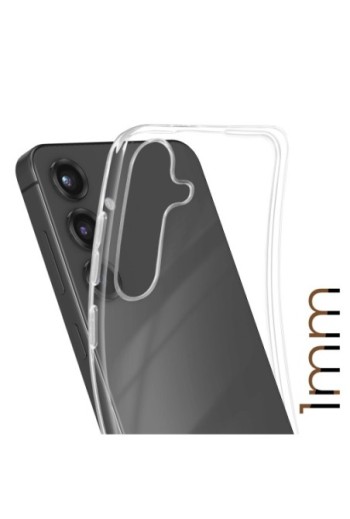 Cover Samsung Galaxy S25 Protezione fine 1 mm Trasparente