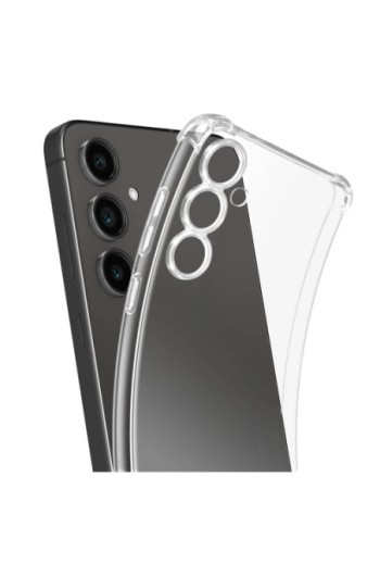 Cover Samsung Galaxy S24 FE Angoli del paraurti rinforzati Trasparente Mayaxess