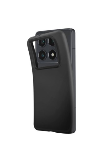 Cover Xiaomi 14T Pro Silicone flessibile Nero Mayaxess