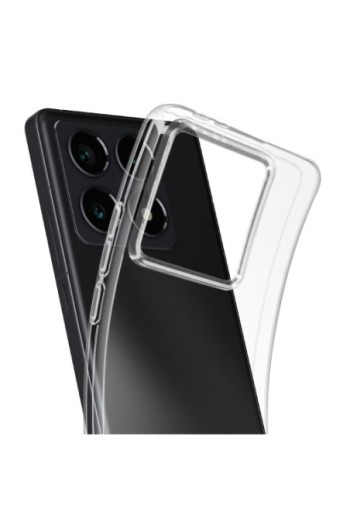 Cover Xiaomi 14T Pro Silicone flessibile Trasparente Mayaxess