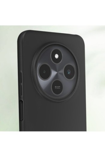 Cover Xiaomi Redmi 14C Silicone flessibile Nero Mayaxess