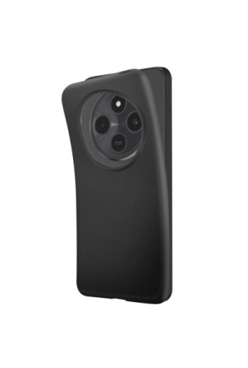 Cover Xiaomi Redmi 14C Silicone flessibile Nero Mayaxess