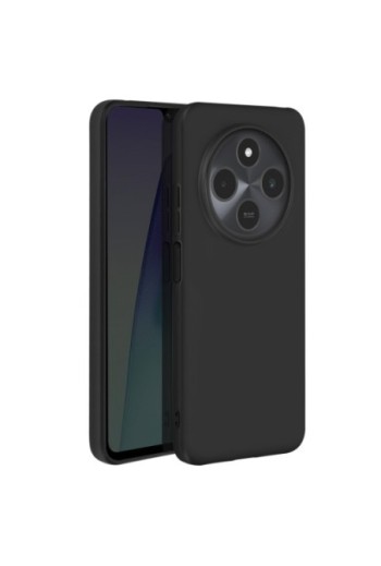 Cover Xiaomi Redmi 14C Silicone flessibile Nero Mayaxess