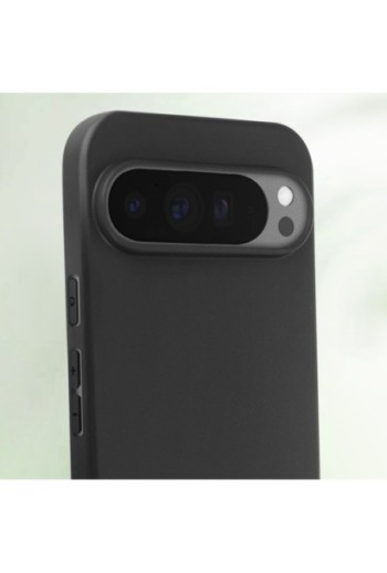Cover Google Pixel 9 Pro XL Silicone flessibile Nero Mayaxess