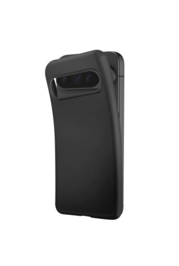 Cover Google Pixel 9 Pro XL Silicone flessibile Nero Mayaxess