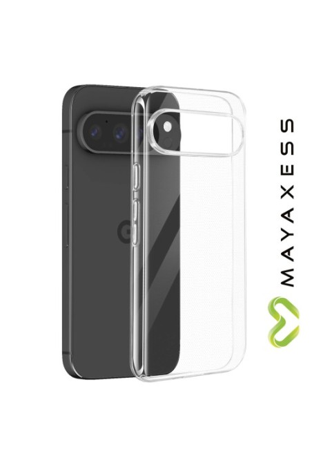 Cover Google Pixel 9 Pro XL Silicone flessibile Trasparente Mayaxess