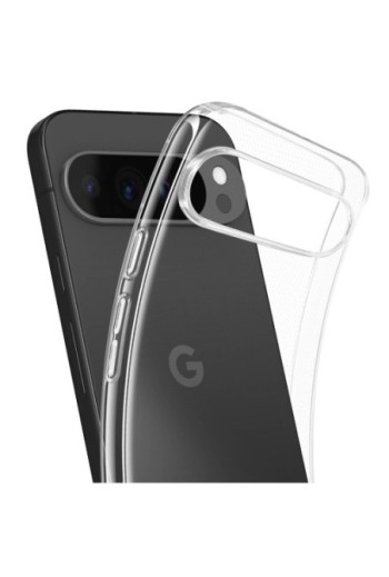 Cover Google Pixel 9 Pro XL Silicone flessibile Trasparente Mayaxess