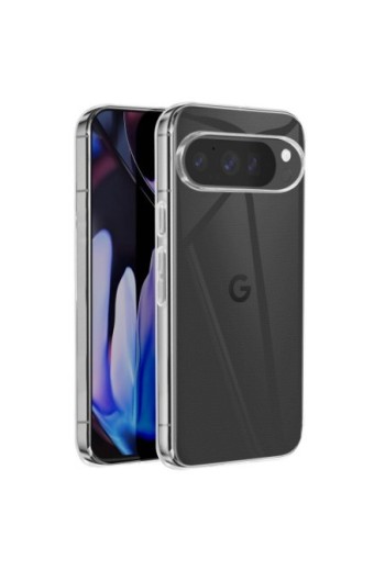 Cover Google Pixel 9 Pro XL Silicone flessibile Trasparente Mayaxess