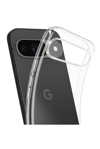 Cover Google Pixel 9 Pro / 9 Silicone flessibile Trasparente Mayaxess