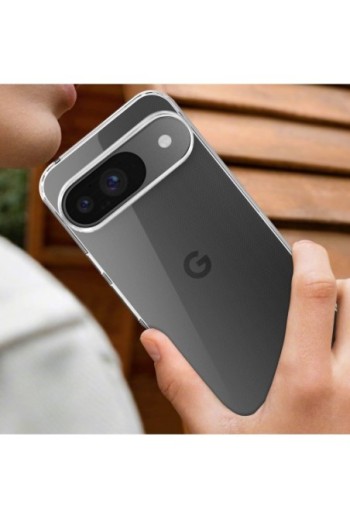 Cover Google Pixel 9 Pro / 9 Silicone flessibile Trasparente Mayaxess