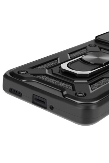 Cover con anello Xiaomi 14T Pro Antiurto con copertura per fotocamera Nero Mayaxess