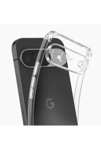 Cover Google Pixel 9 / 9 Pro Angoli paraurti rinforzati Trasparente Mayaxess