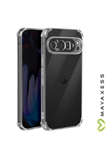 Cover Google Pixel 9 Pro XL Angoli paraurti rinforzati Trasparente Mayaxess