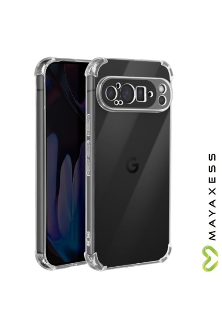 Cover Google Pixel 9 Pro XL Angoli paraurti rinforzati Trasparente Mayaxess