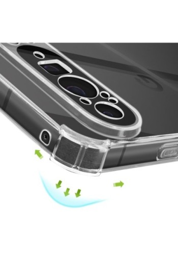 Cover Google Pixel 9 Pro XL Angoli paraurti rinforzati Trasparente Mayaxess