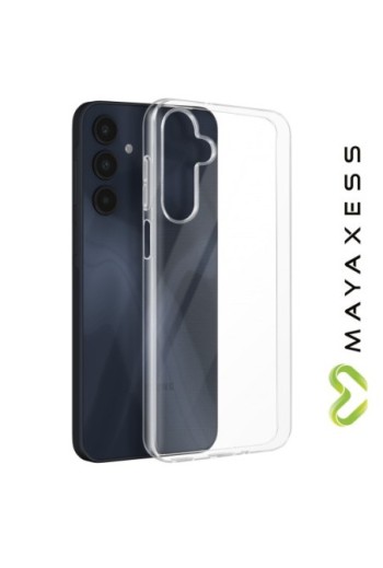 Cover Samsung Galaxy A16 Silicone flessibile Trasparente Mayaxess