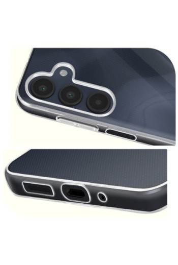 Cover Samsung Galaxy A16 Silicone flessibile Trasparente Mayaxess