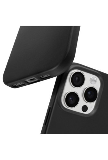 Cover iPhone 16 Pro Max Flessibilità e migliore protezione Nero Mayaxess