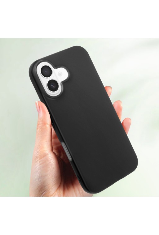 Cover iPhone 16 Plus Protezione integrale Nero Mayaxess