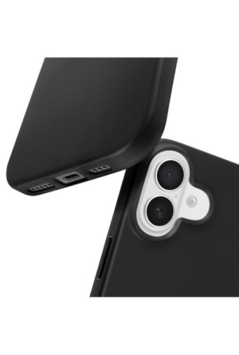 Cover iPhone 16 Plus Protezione integrale Nero Mayaxess