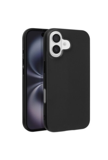 Cover iPhone 16 Flessibilità e migliore protezione Nero Mayaxess