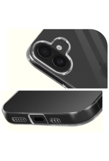 Cover iPhone 16 Flessibilità e migliore protezione Trasparente Mayaxess