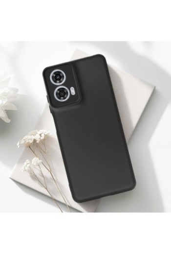 Cover Motorola Moto G24 Power Semirigido Soft-touch Nero