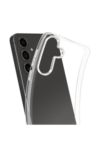 Cover Samsung Galaxy S24 FE Silicone flessibile Trasparente Mayaxess
