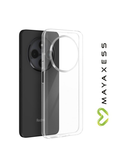 Cover Xiaomi Redmi 14C Silicone flessibile Trasparente Mayaxess