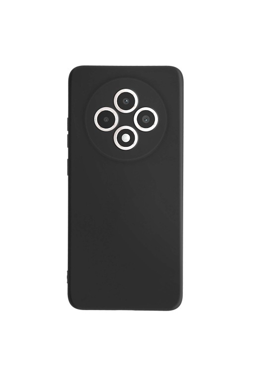 Cover per Oppo Reno 12F e 12FS silicone opaca nera