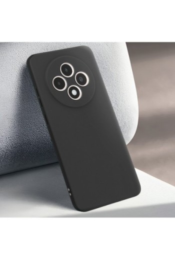 Cover per Oppo Reno 12F e 12FS silicone opaca nera