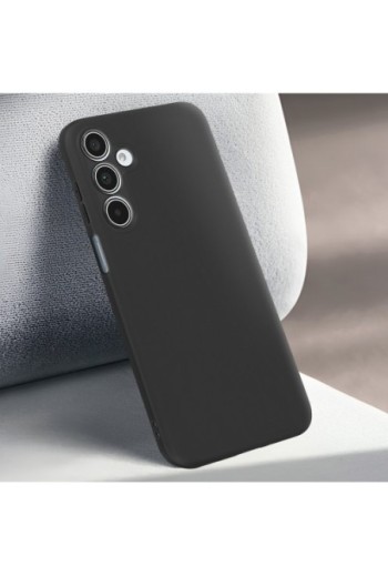 Cover per Samsung Galaxy M35 silicone opaca nera