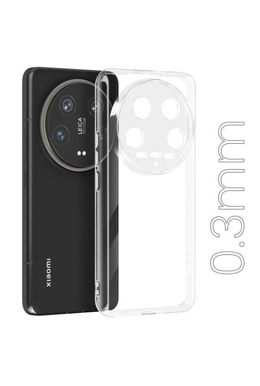 Cover per Xiaomi 14 Ultra trasparente - ultra sottile 0 3 mm