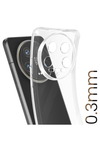Cover per Xiaomi 14 Ultra trasparente - ultra sottile 0 3 mm