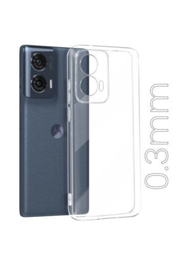 Cover per Motorola Edge 50 Fusion trasparente - ultra sottile 0 3 mm