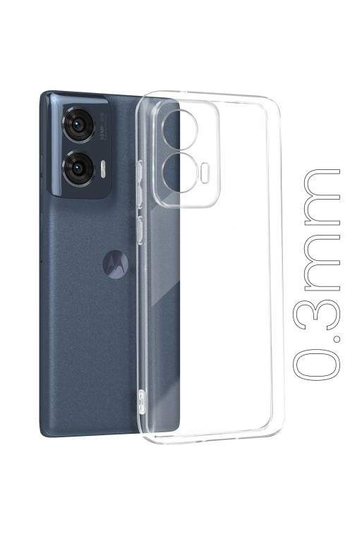 Cover per Motorola Edge 50 Fusion trasparente - ultra sottile 0 3 mm
