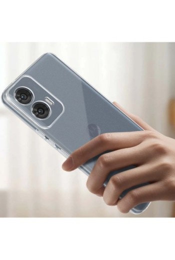 Cover per Motorola Edge 50 Fusion trasparente - ultra sottile 0 3 mm