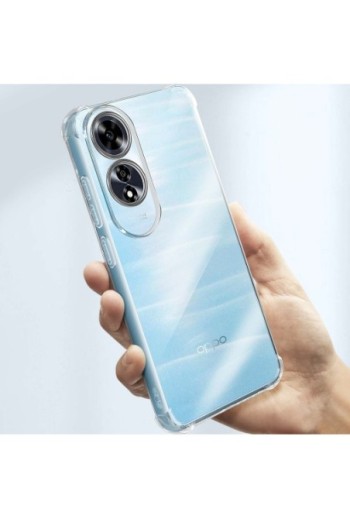 Cover trasparente per Oppo A60 - anti-urto flessibile