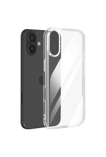 Cover trasparente per iPhone 16 Plus - protezione in silicone