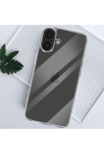 Cover trasparente per iPhone 16 Plus - protezione in silicone