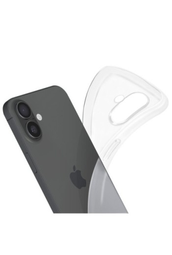 Cover trasparente per iPhone 16 Plus - protezione in silicone