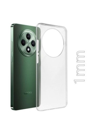 Cover per Oppo Reno 12F trasparente - anti-urto e sottile 1 mm