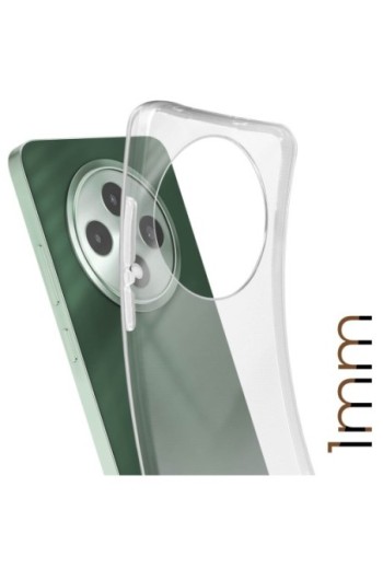 Cover per Oppo Reno 12F trasparente - anti-urto e sottile 1 mm